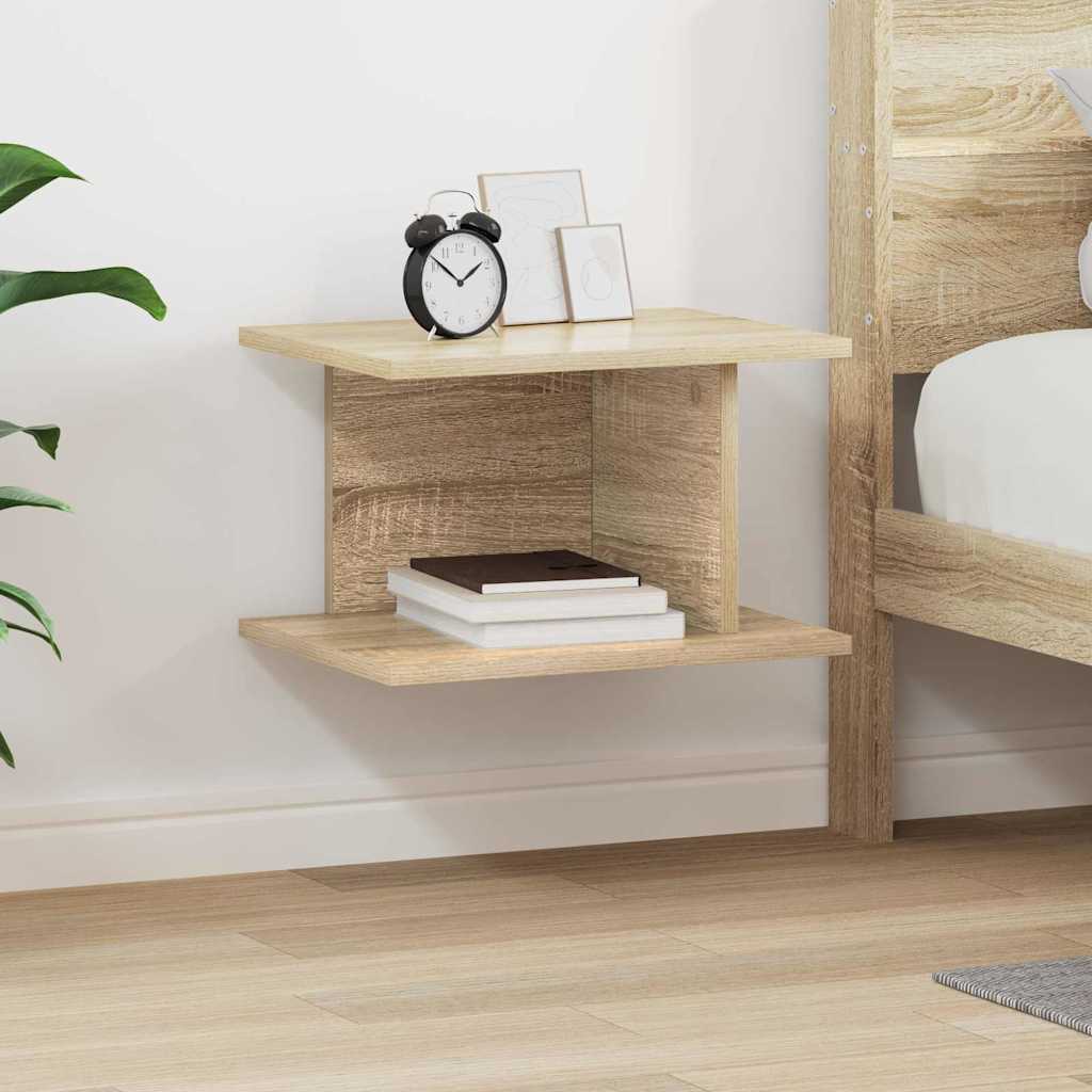 Noční Stolek Sonoma Dub 40 X 30 X 25 Cm Kompozitní Dřevo
