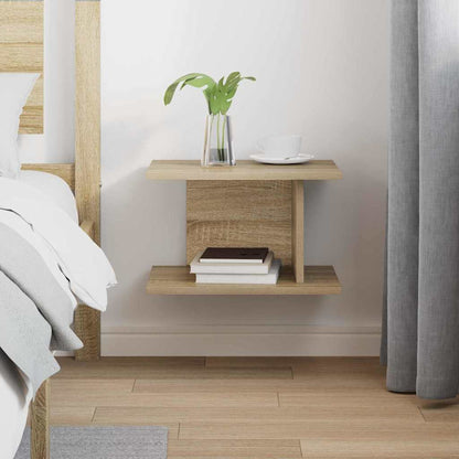 Noční Stolek Sonoma Dub 40 X 30 X 25 Cm Kompozitní Dřevo