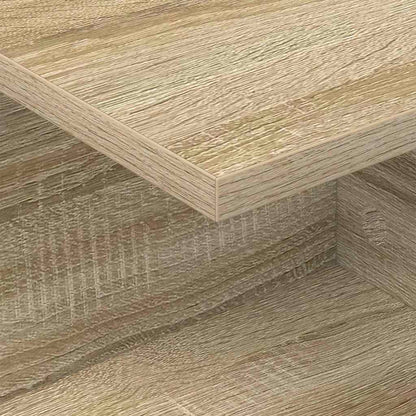 Noční Stolek 2 Ks Sonoma Dub 40 X 30 X 25 Cm Kompozitní Dřevo