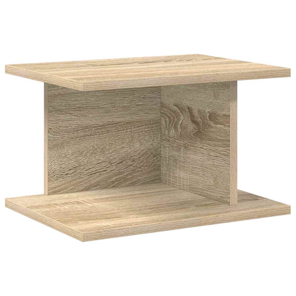 Noční Stolek 2 Ks Sonoma Dub 40 X 30 X 25 Cm Kompozitní Dřevo