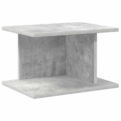 Noční Stolek Betonově Šedá 40 X 30 X 25 Cm Kompozitní Dřevo
