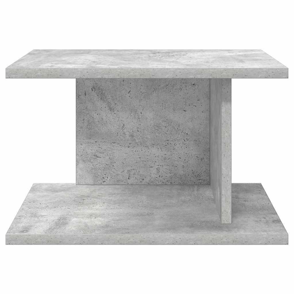 Noční Stolek 2 Ks Betonově Šedá 40 X 30 X 25 Cm