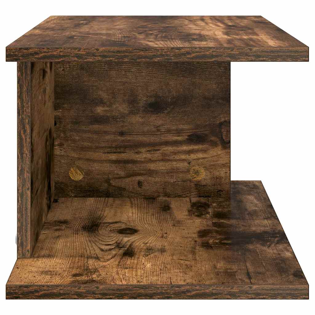 Noční Stolek Kouřový Dub 40 X 30 X 25 Cm Kompozitní Dřevo