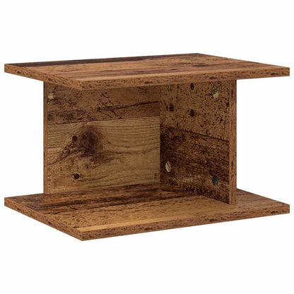 Noční Stolek 2 Ks Staré Dřevo 40 X 30 X 25 Cm Kompozitní Dřevo