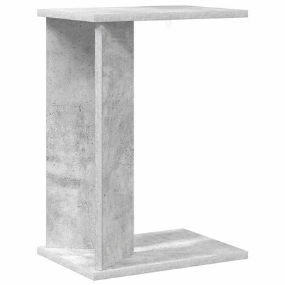 Odkládací Stolek Betonově Šedá 35 X 25 X 50 Cm Kompozitní Dřevo