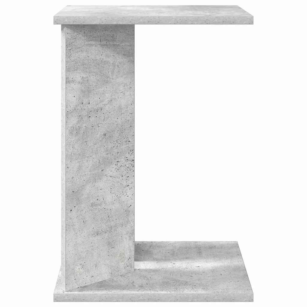 Odkládací Stolek Betonově Šedá 35 X 25 X 50 Cm Kompozitní Dřevo