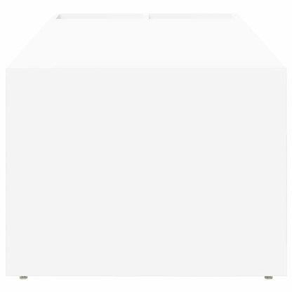 Konferenční Stolek Bílá 101,5 X 50 X 37 Cm Kompozitní Dřevo