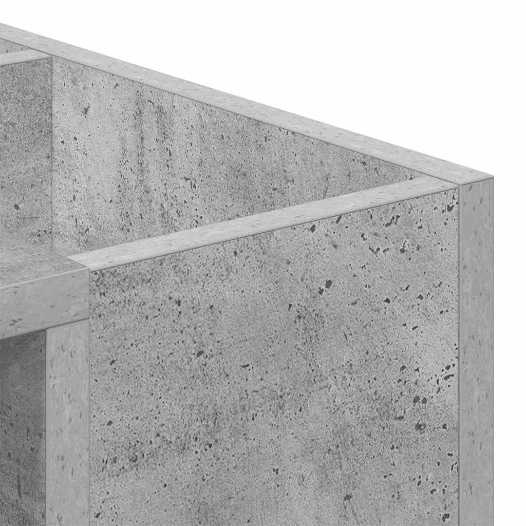 Konferenční Stolek Betonově Šedá 101,5 X 50 X 37 Cm