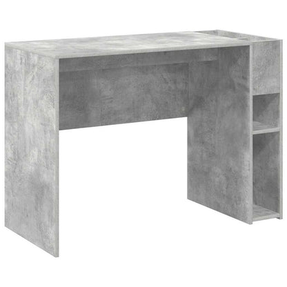 Stůl Betonově Šedá Kompozitní Dřevo 109 X 50 X 78 Cm