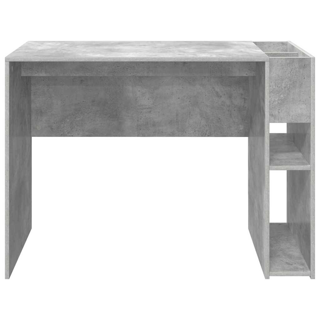Stůl Betonově Šedá Kompozitní Dřevo 109 X 50 X 78 Cm