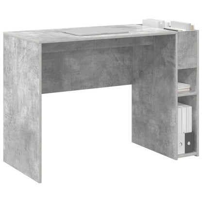 Stůl Betonově Šedá Kompozitní Dřevo 109 X 50 X 78 Cm