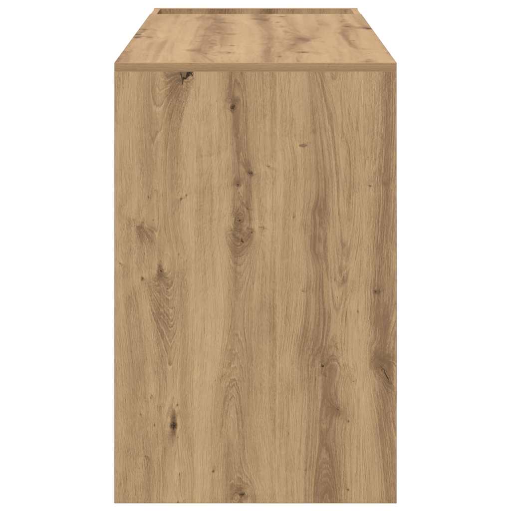 Stůl Artisanový Dub Kompozitní Dřevo 109 X 50 X 78 Cm