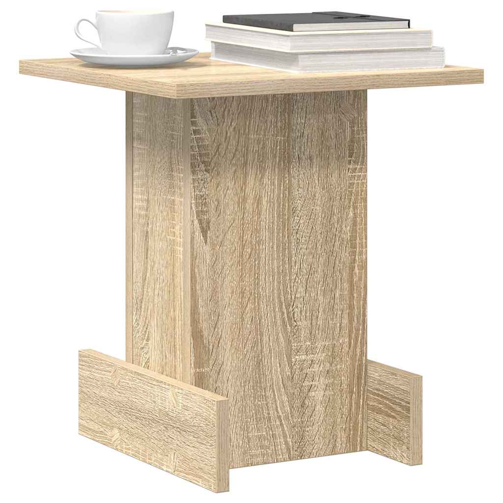 Odkládací Stolek Sonoma Dub 35,5 X 35 X 40 Cm Kompozitní Dřevo