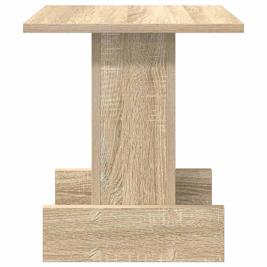 Odkládací Stolek Sonoma Dub 35,5 X 35 X 40 Cm Kompozitní Dřevo