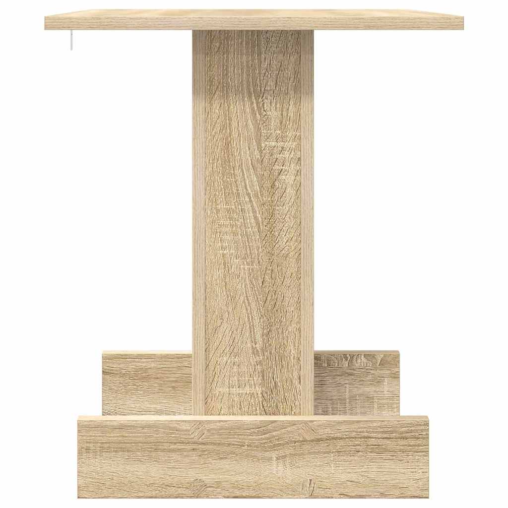 Odkládací Stolek Sonoma Dub 44,5 X 45 X 55 Cm Kompozitní Dřevo