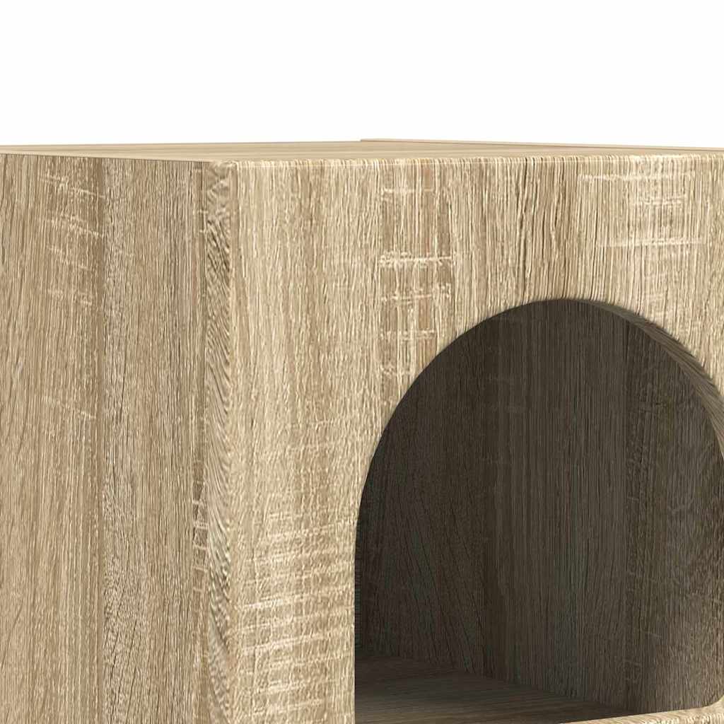Noční Stolek Elst Sonoma Dub 29,5 X 33,5 X 50 Cm