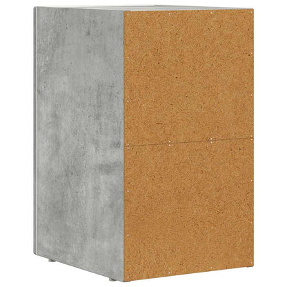 Noční Stolek Elst Betonově Šedá 29,5 X 33,5 X 50 Cm