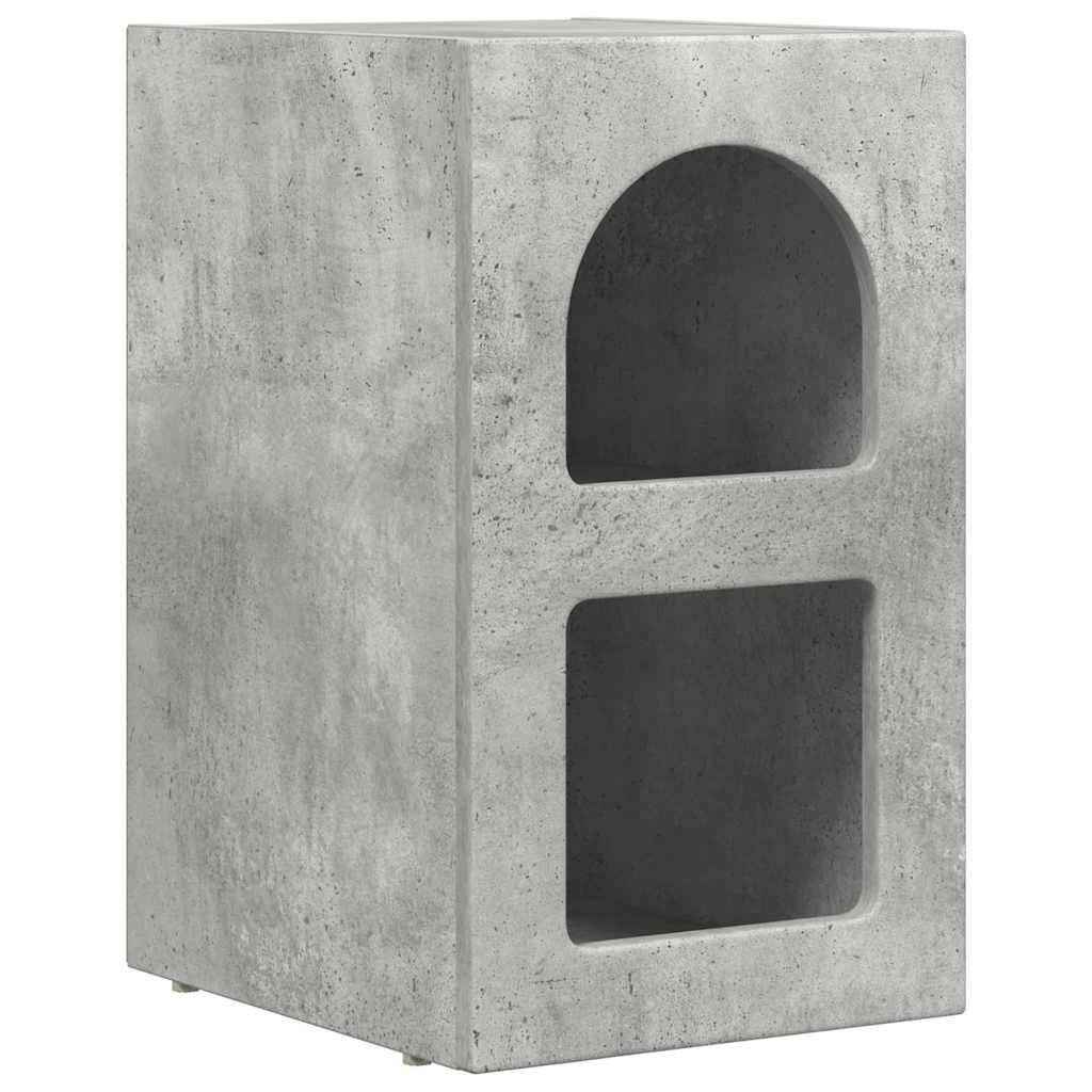 Noční Stolek Elst 2 Ks Betonově Šedá 29,5 X 33,5 X 50 Cm