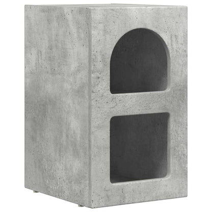 Noční Stolek Elst 2 Ks Betonově Šedá 29,5 X 33,5 X 50 Cm