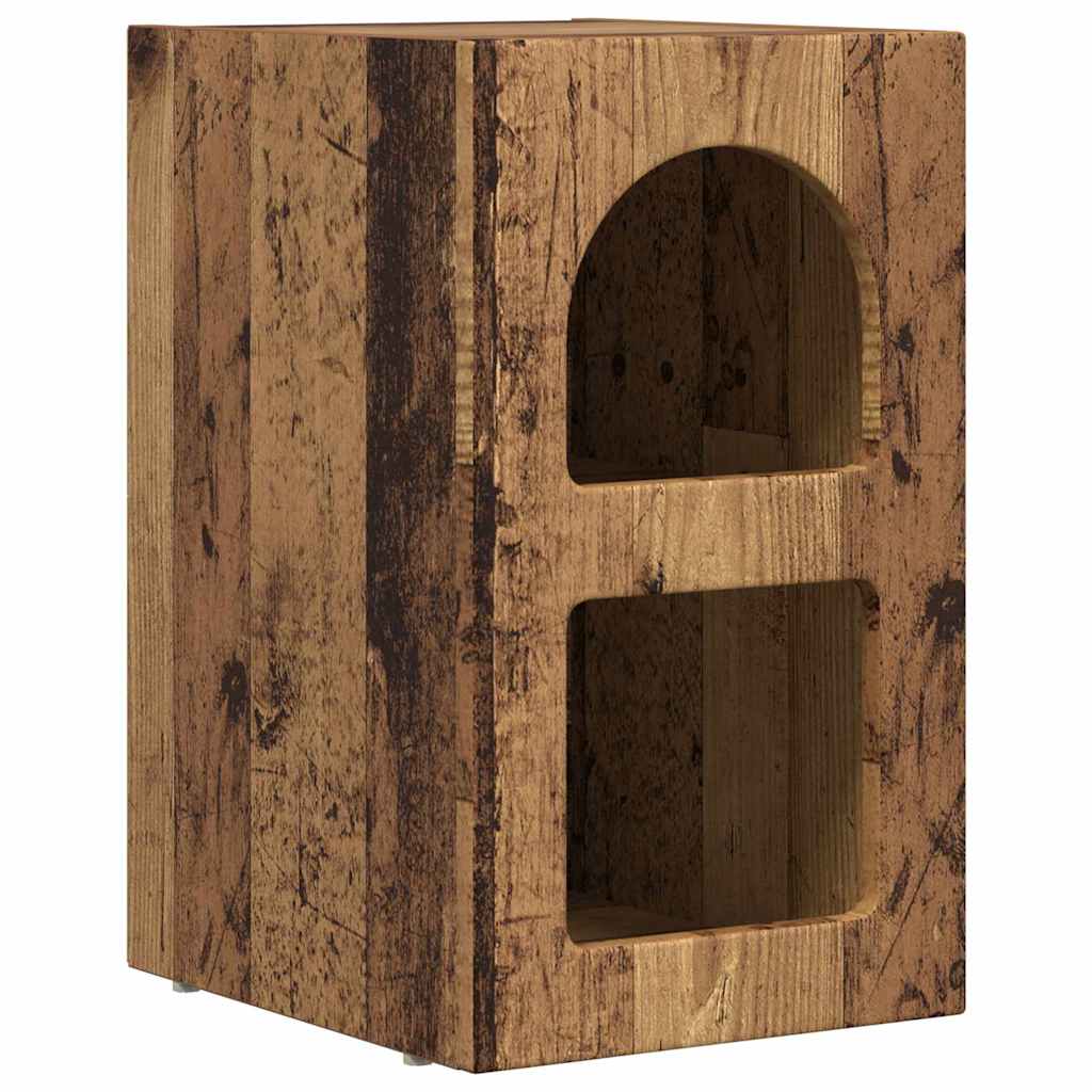 Noční Stolek Elst 2 Ks Staré Dřevo 29,5 X 33,5 X 50 Cm