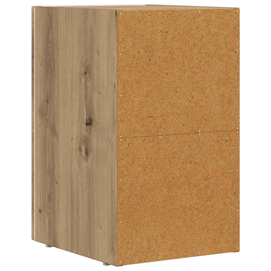 Noční Stolek Elst Artisanový Dub 29,5 X 33,5 X 50 Cm