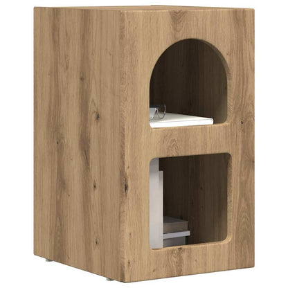 Noční Stolek Elst 2 Ks Artisanový Dub 29,5 X 33,5 X 50 Cm