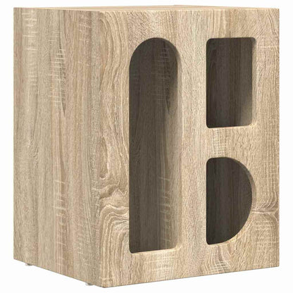 Noční Stolek Elst 2 Ks Sonoma Dub 40 X 35 X 50 Cm