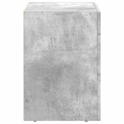Noční Stolek Elst 2 Ks Betonově Šedá 40 X 35 X 50 Cm