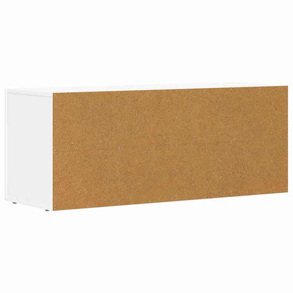 Televizní Skříň Elst 100 X 35 X 40 Cm Bílá Kompozitní Dřevo