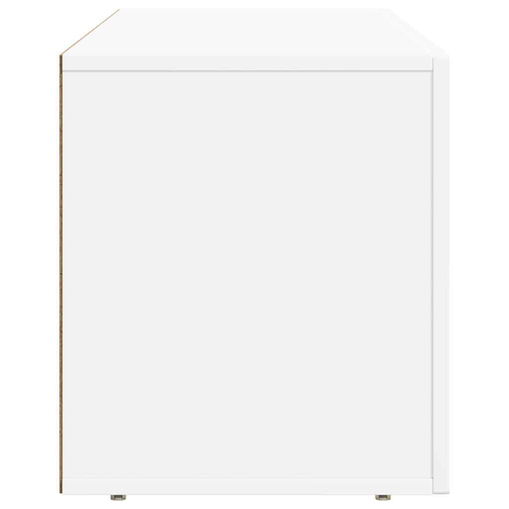 Televizní Skříň Elst 100 X 35 X 40 Cm Bílá Kompozitní Dřevo