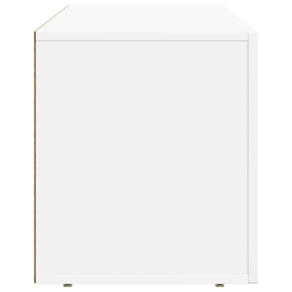 Televizní Skříň Elst 100 X 35 X 40 Cm Bílá Kompozitní Dřevo