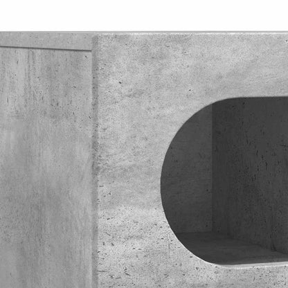 Televizní Skříň Elst 100 X 35 X 40 Cm Betonově Šedá