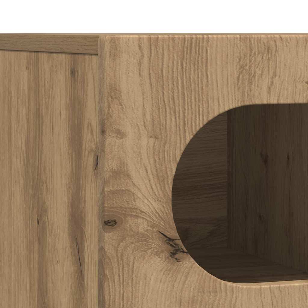 Televizní Skříň Elst 100 X 35 X 40 Cm Artisanový Dub