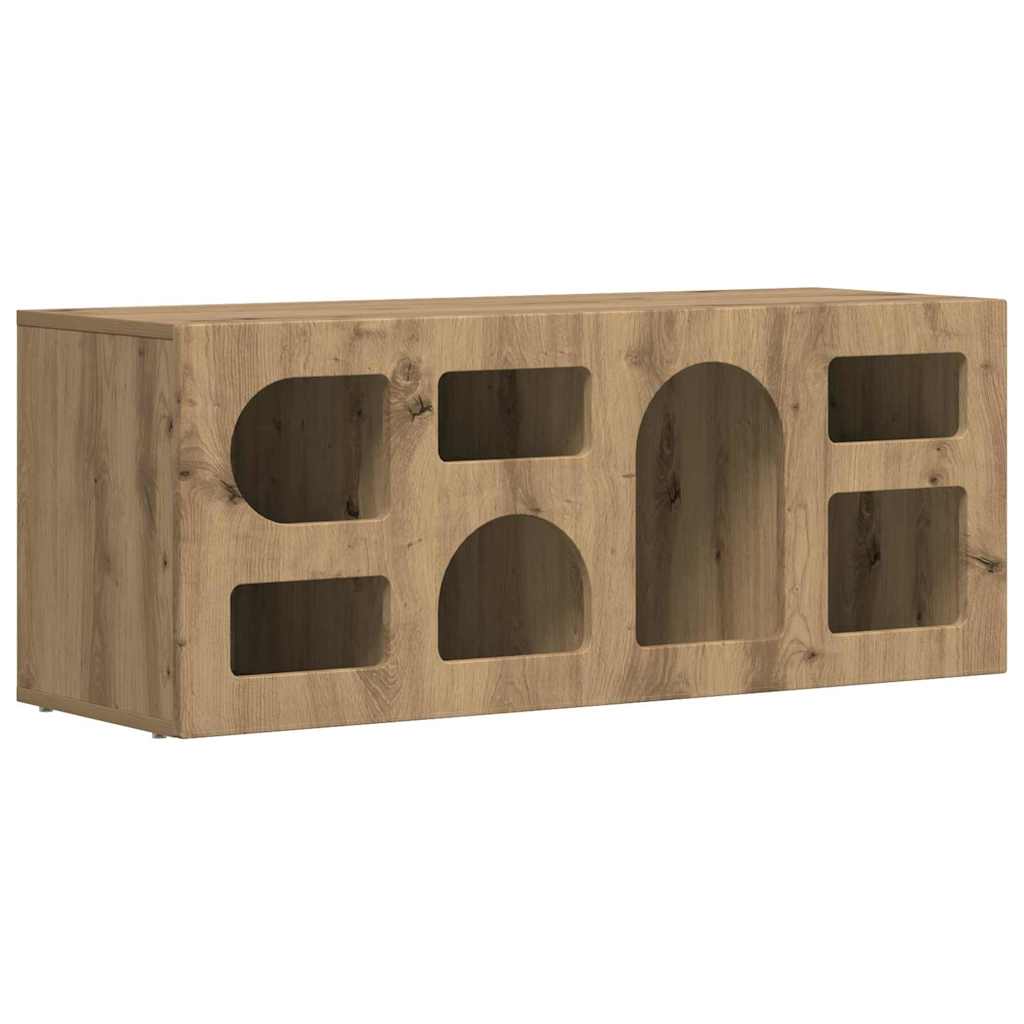 Televizní Skříň Elst 100 X 35 X 40 Cm Artisanový Dub