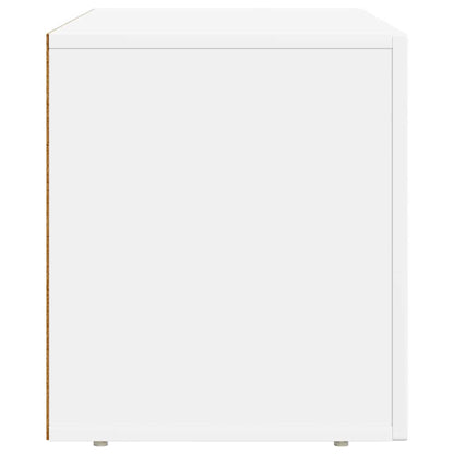 Televizní Skříň Elst 80 X 35 X 40 Cm Bílá Kompozitní Dřevo