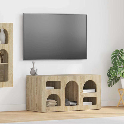 Televizní Skříň Elst 80 X 35 X 40 Cm Sonoma Dub