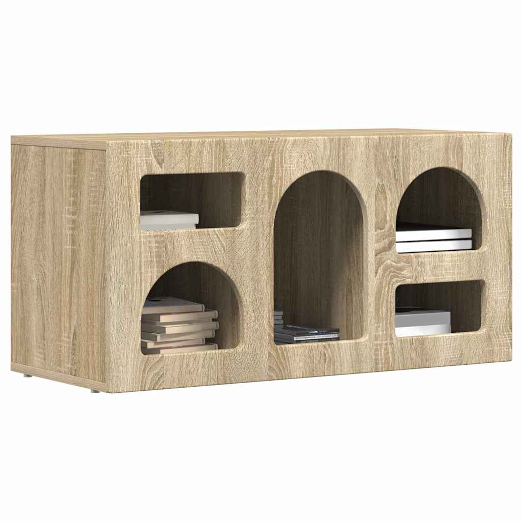 Televizní Skříň Elst 80 X 35 X 40 Cm Sonoma Dub