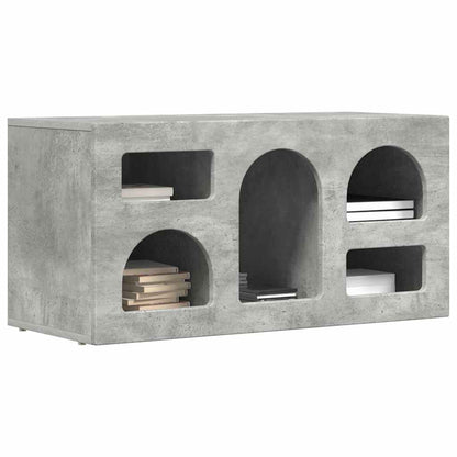 Televizní Skříň Elst 80 X 35 X 40 Cm Betonově Šedá