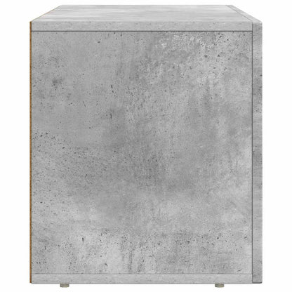 Televizní Skříň Elst 80 X 35 X 40 Cm Betonově Šedá