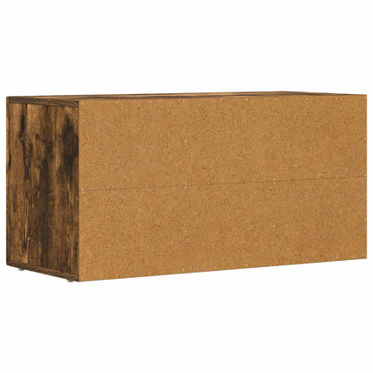 Televizní Skříň Elst 80 X 35 X 40 Cm Kouřový Dub