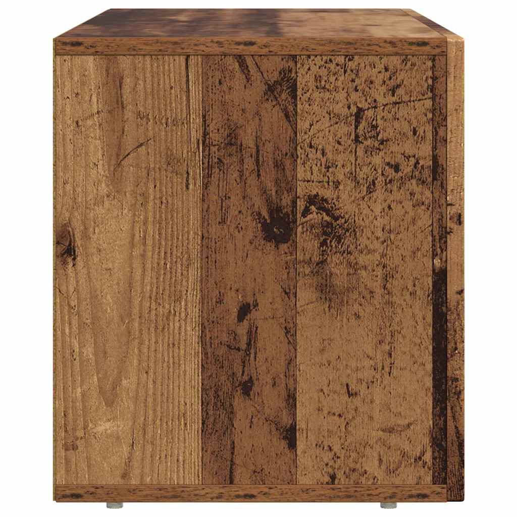Televizní Skříň Elst 80 X 35 X 40 Cm Staré Dřevo
