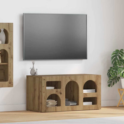 Televizní Skříň Elst 80 X 35 X 40 Cm Artisanový Dub