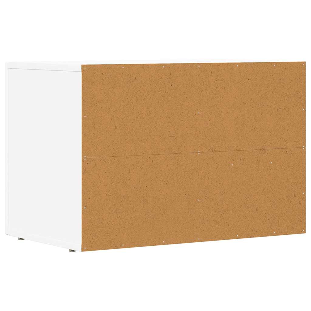 Televizní Skříň Elst 60 X 35 X 40 Cm Bílá Kompozitní Dřevo