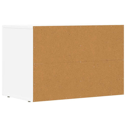 Televizní Skříň Elst 60 X 35 X 40 Cm Bílá Kompozitní Dřevo
