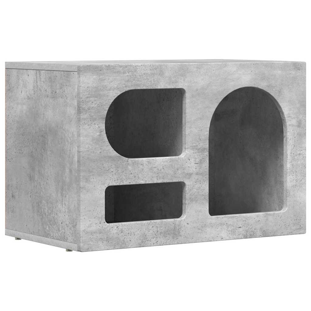 Televizní Skříň Elst 60 X 35 X 40 Cm Betonově Šedá