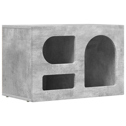 Televizní Skříň Elst 60 X 35 X 40 Cm Betonově Šedá