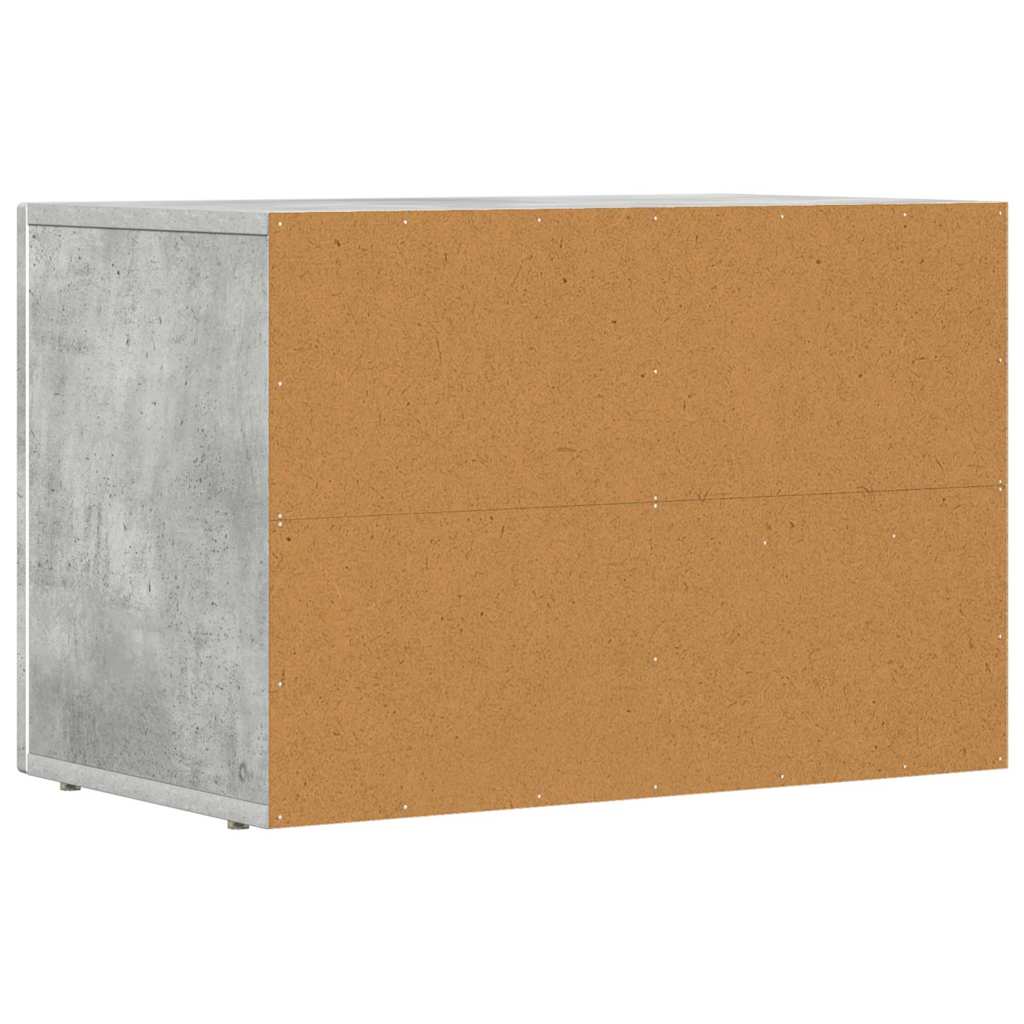 Televizní Skříň Elst 60 X 35 X 40 Cm Betonově Šedá