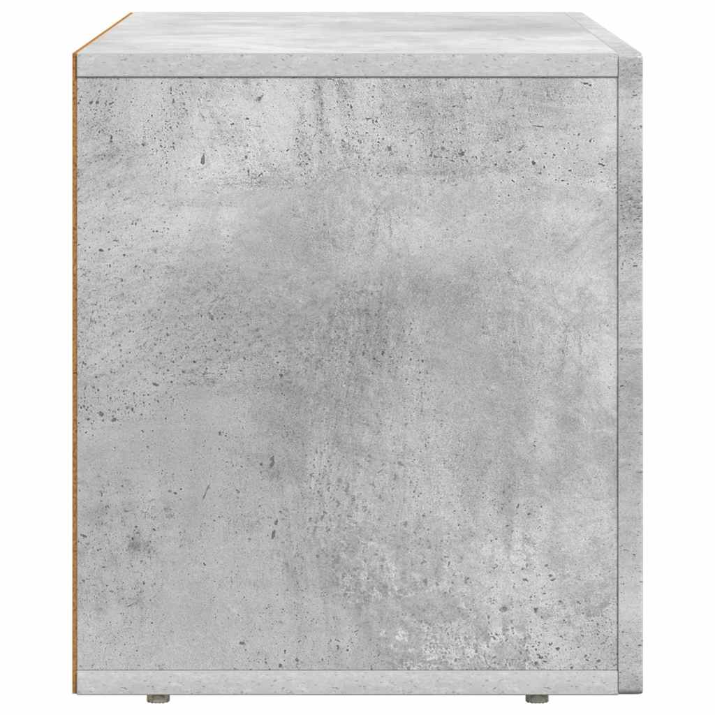 Televizní Skříň Elst 60 X 35 X 40 Cm Betonově Šedá