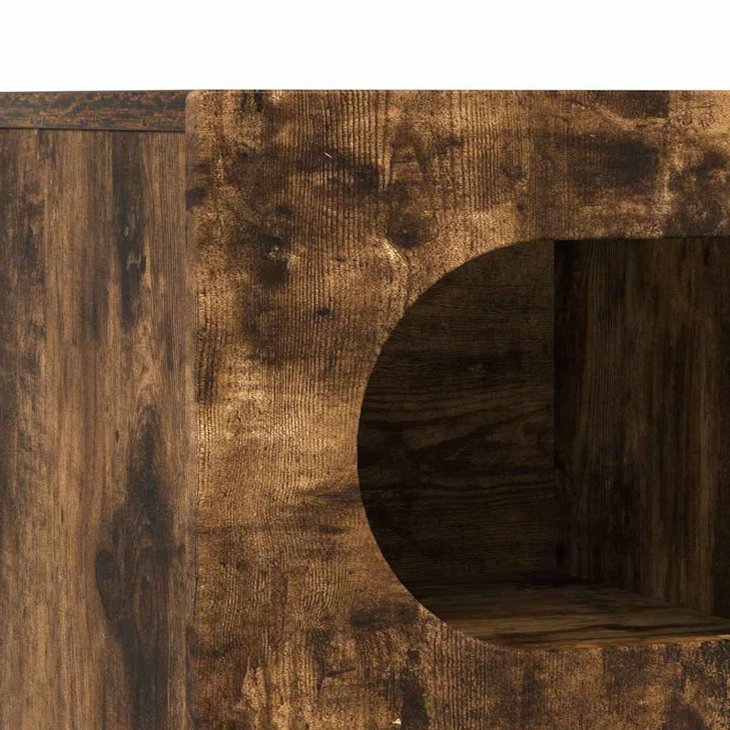 Televizní Skříň Elst 60 X 35 X 40 Cm Kouřový Dub