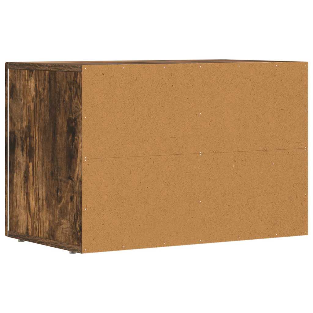 Televizní Skříň Elst 60 X 35 X 40 Cm Kouřový Dub